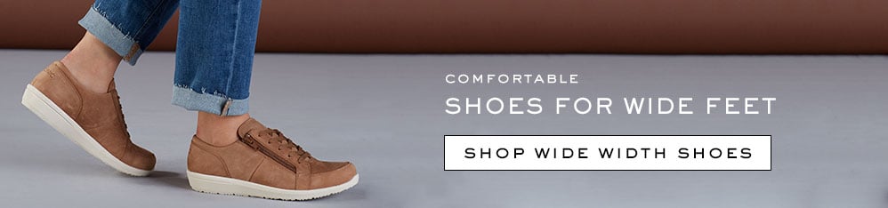 most comfortable women's shoes for wide feet