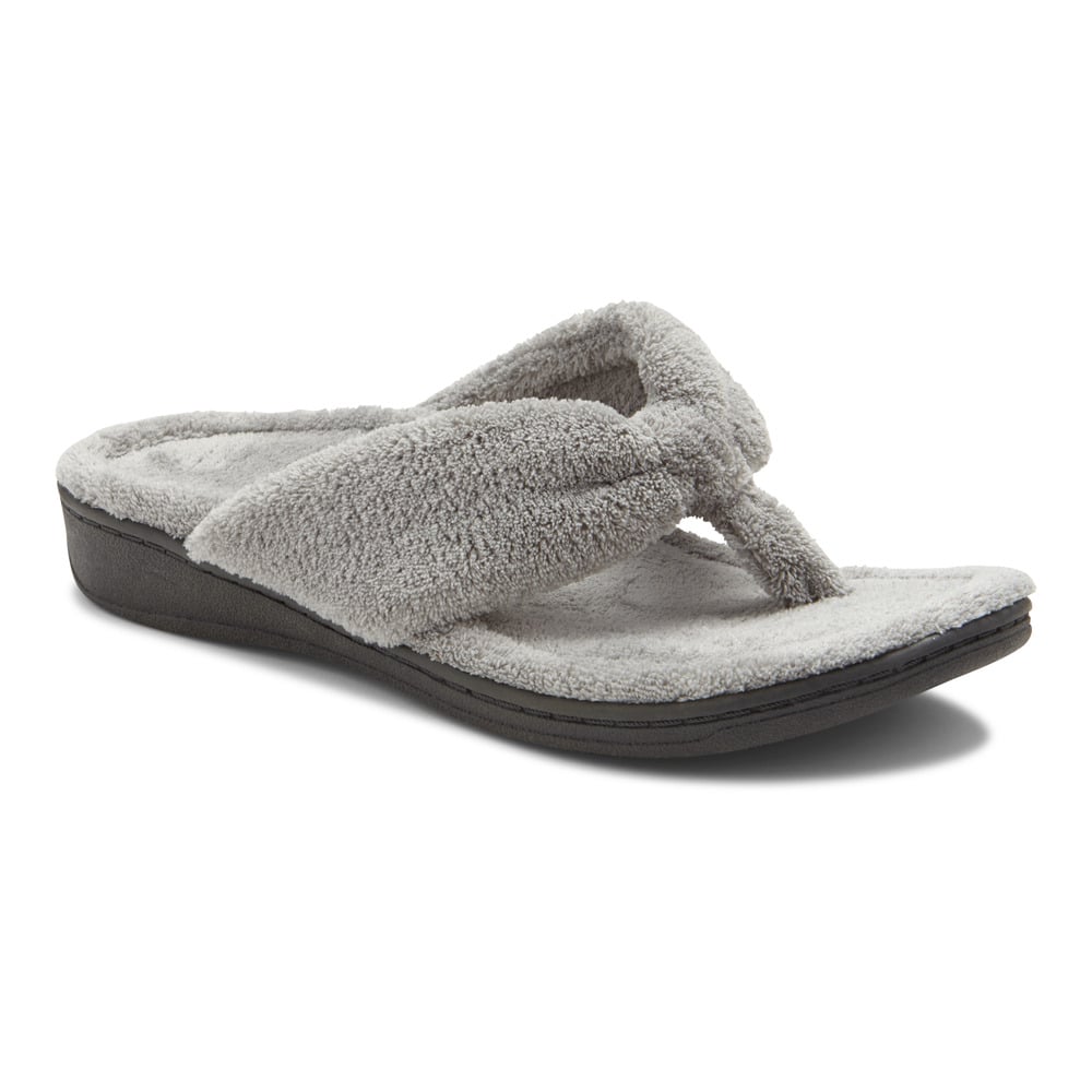 Light grey slippers