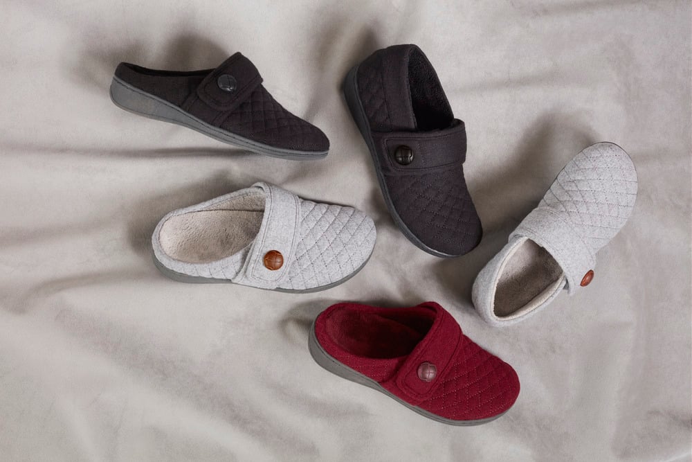 Collection of comfortable slippers