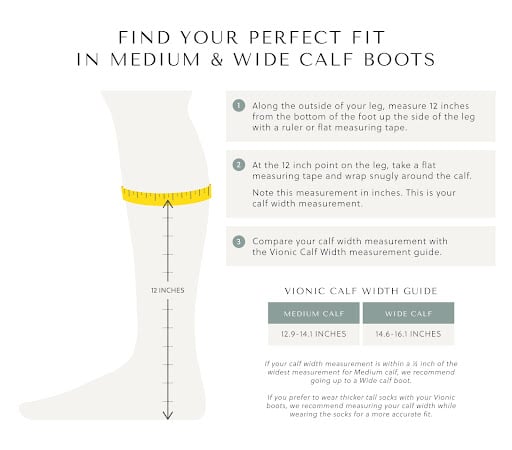 How to measure your calf size, Calf fitting boots
